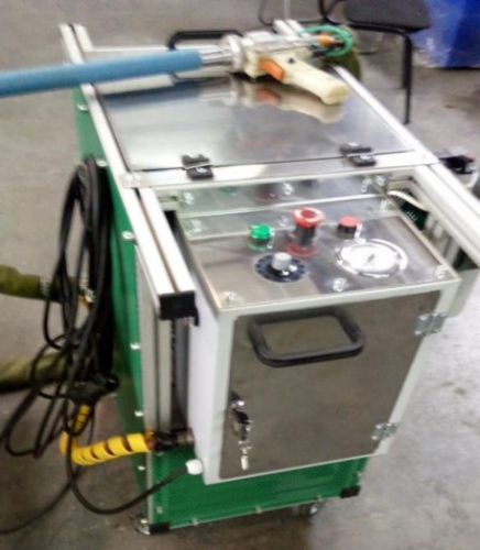 Установка для очистки поверхностей гранулами и кристаллами сухого льда СТИМ.066499.001
