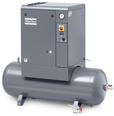 Винтовой компрессор Atlas Copco G3 8/10P CE DOL TM (200l)