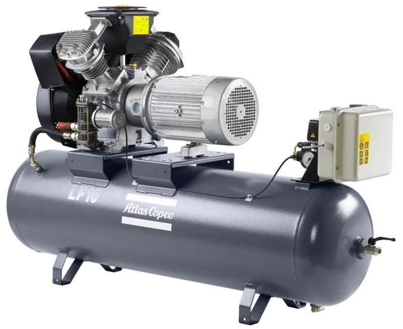 Поршневой компрессор Atlas Copco LT7-20 Receiver Mounted Unsilenced