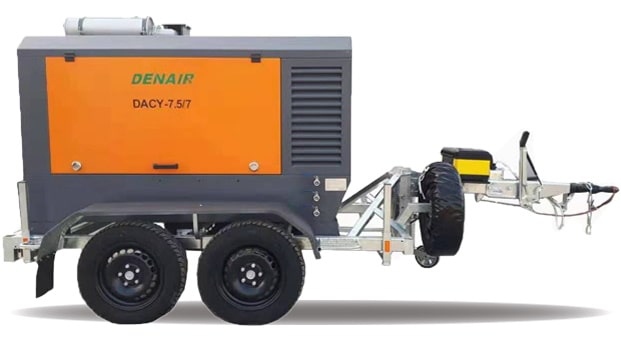 Дизельный компрессор Denair DACY-5/12