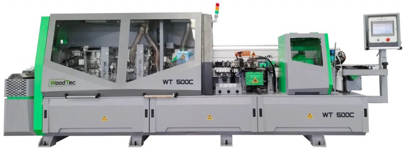 Станок для облицовывания кромок мебельных деталей WOODTEC WT-500С